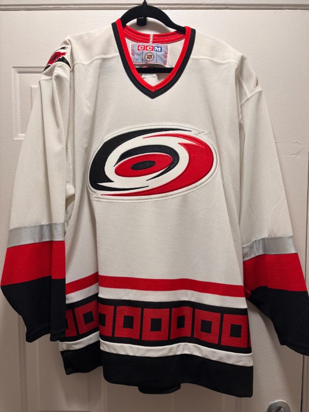 Late 90s CCM Carolina Hurricanes Jersey, XL